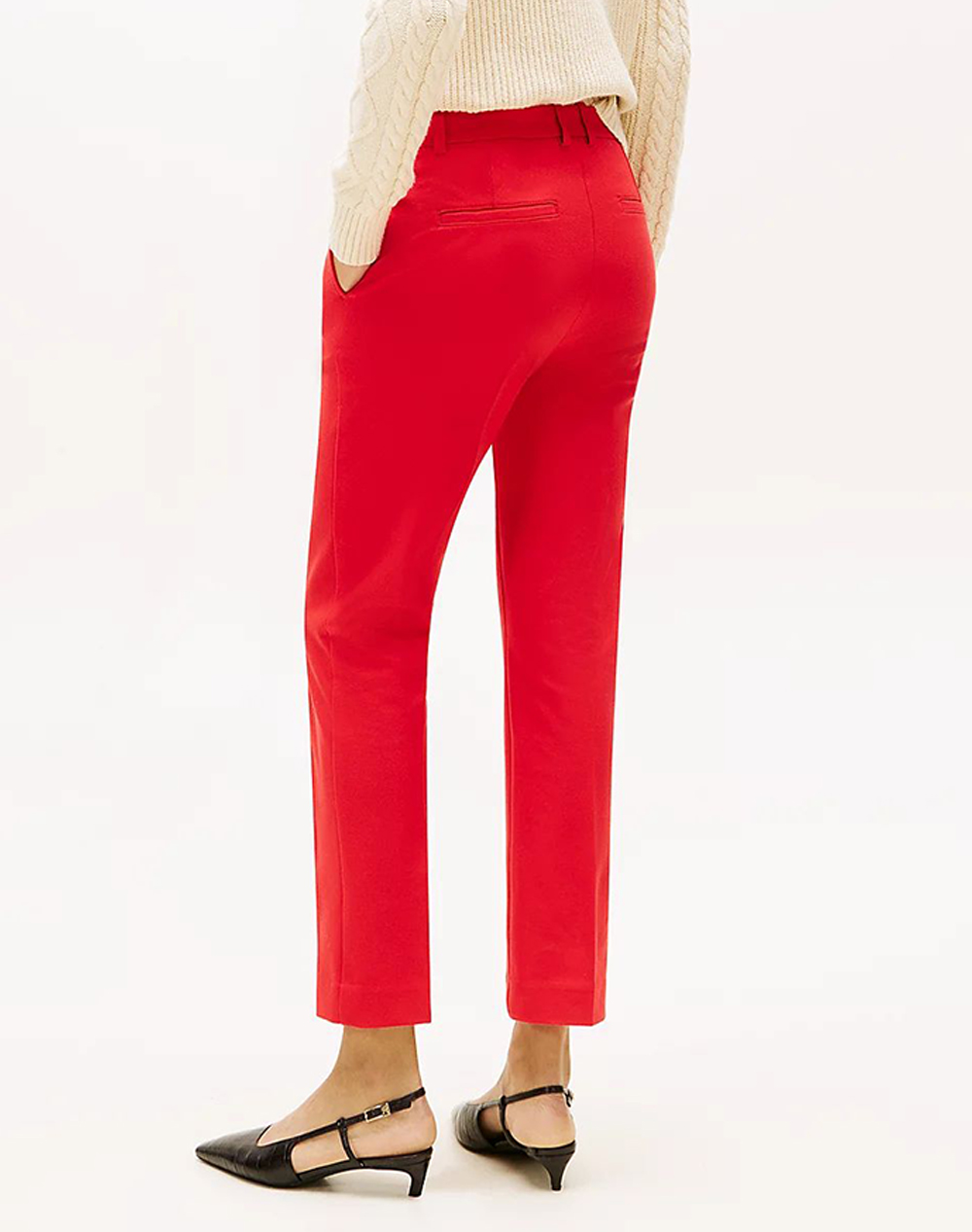 TOMMY HILFIGER GABARDINE SLIM PANT