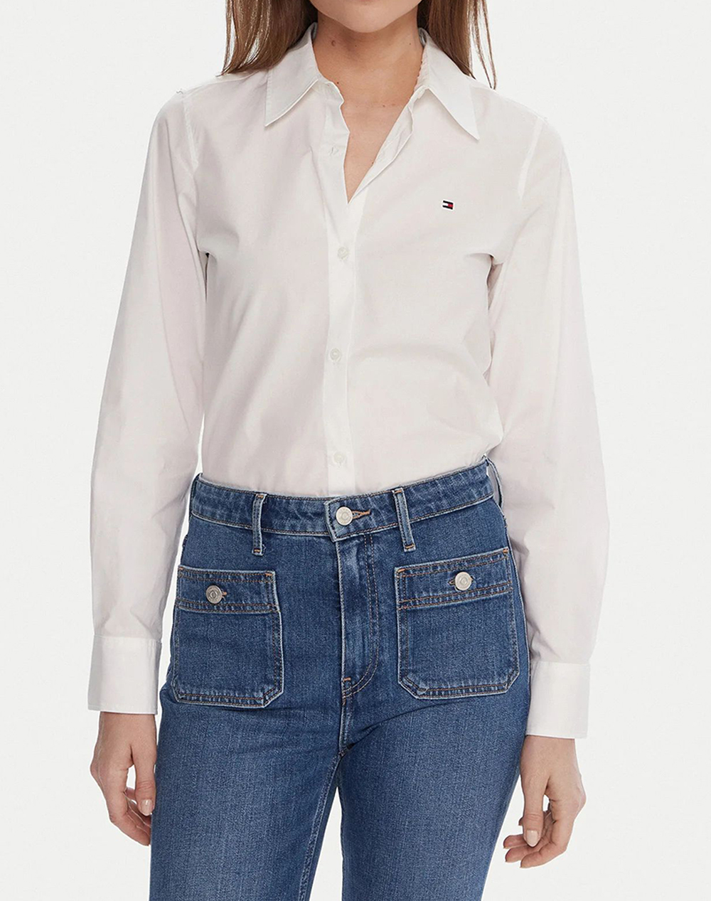 TOMMY HILFIGER ESS POPLIN REGULAR SHIRT
