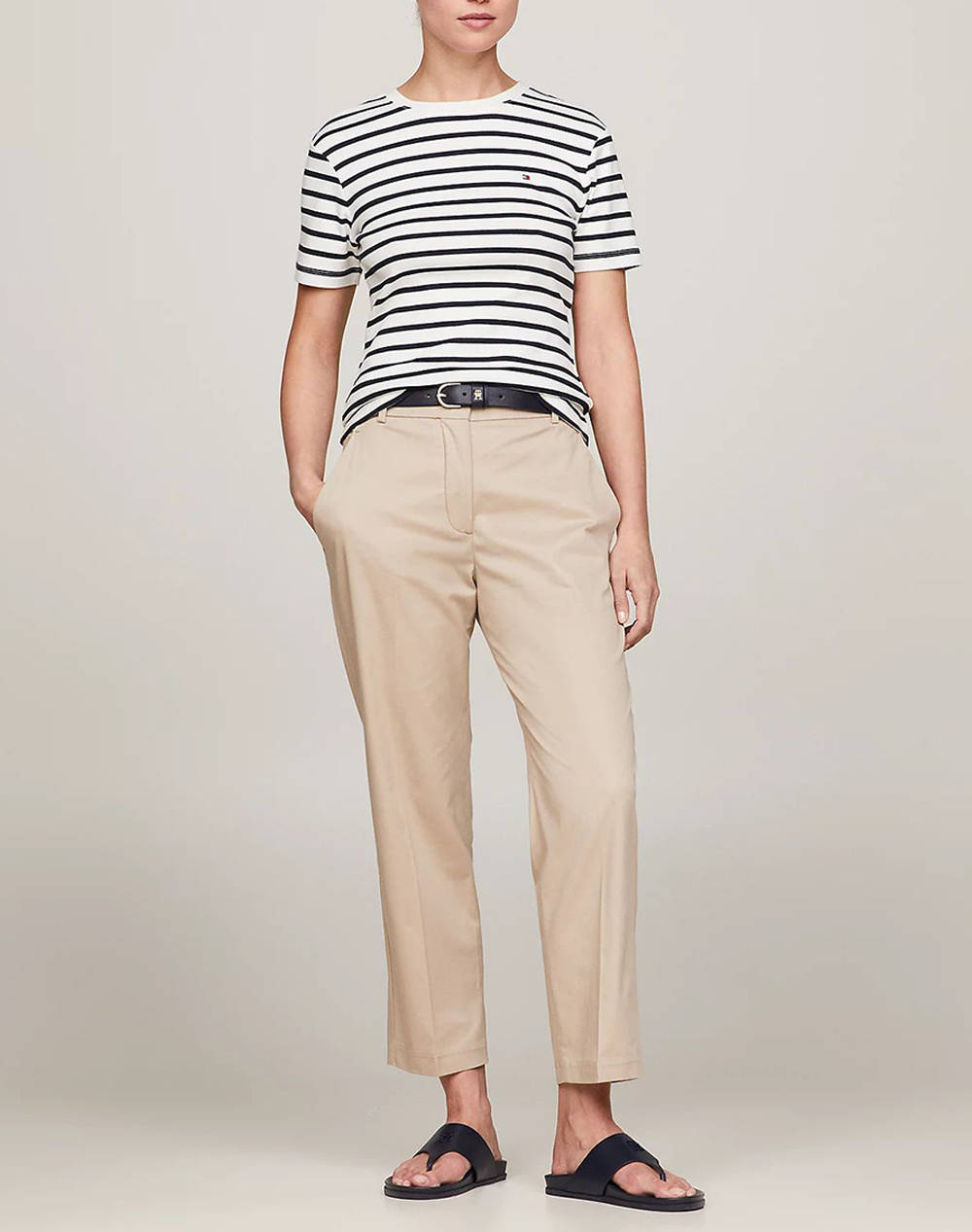 TOMMY HILFIGER NEW SLIM CODY C-NK SS