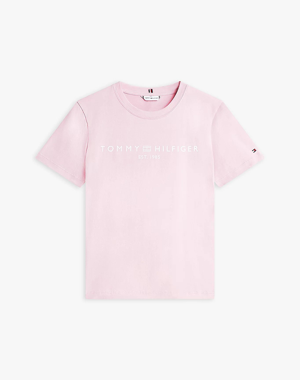 TOMMY HILFIGER REG CORP LOGO C-NK SS