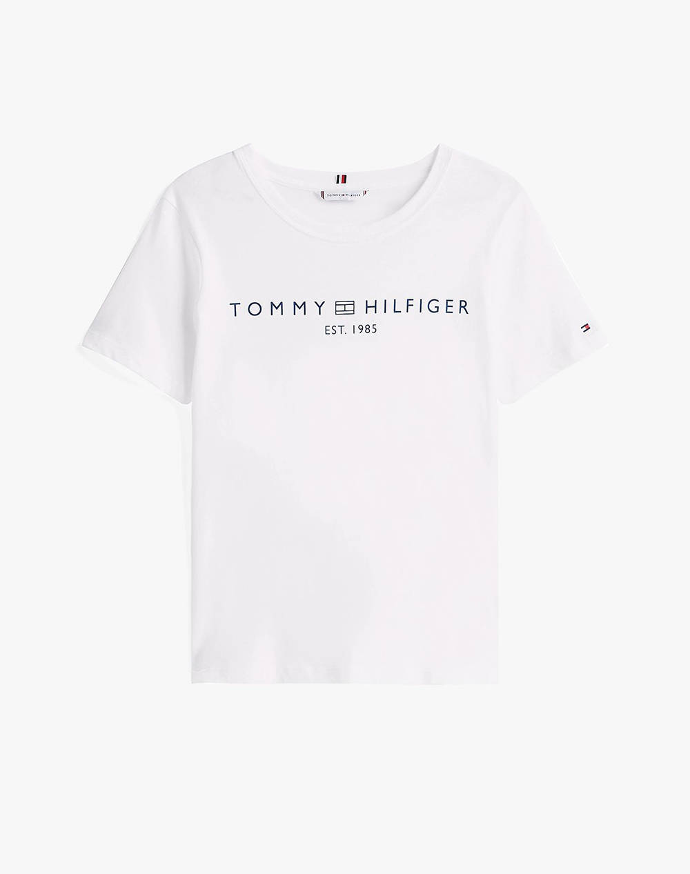 TOMMY HILFIGER REG CORP LOGO C-NK SS