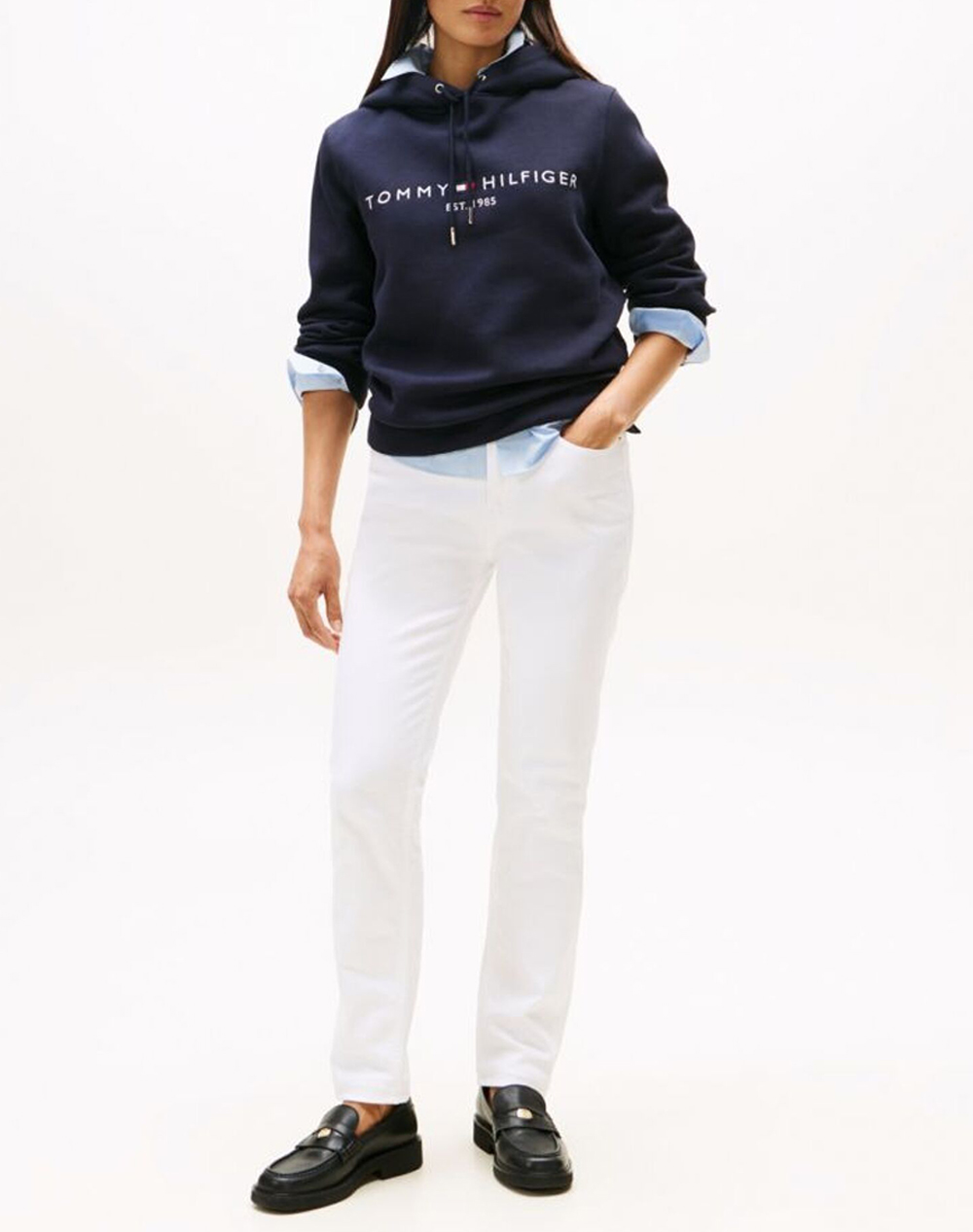 TOMMY HILFIGER HERITAGE HILFIGER HOODIE LS