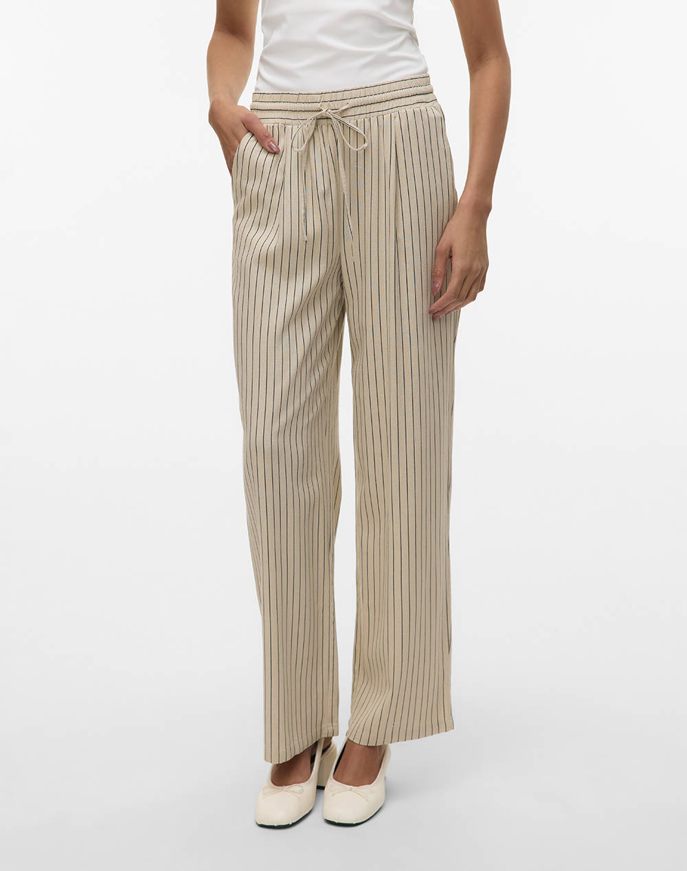 VERO MODA VMJESMILO WIDE PANTS WVN GA NOOS