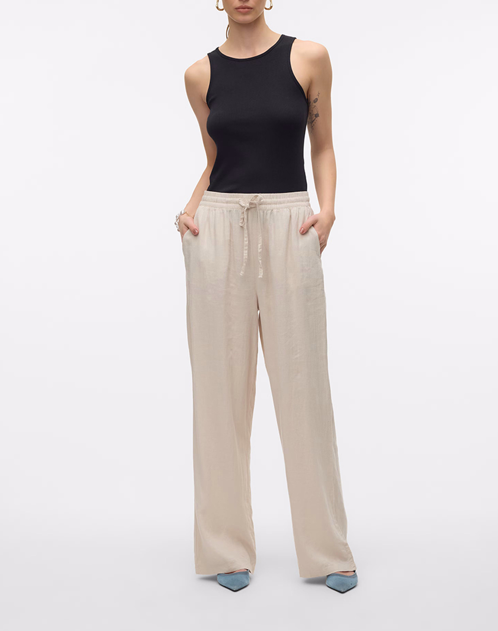 VERO MODA VMLINN HW PANTS WVN NOOS