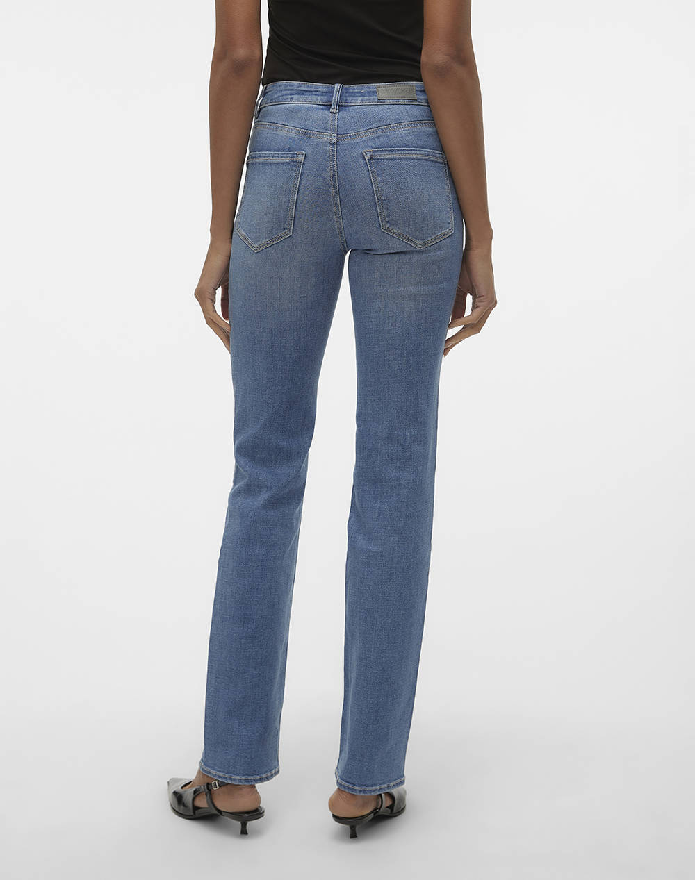 VERO MODA VMFLASH MR STRAIGHT JEANS LI347 GA NOOS