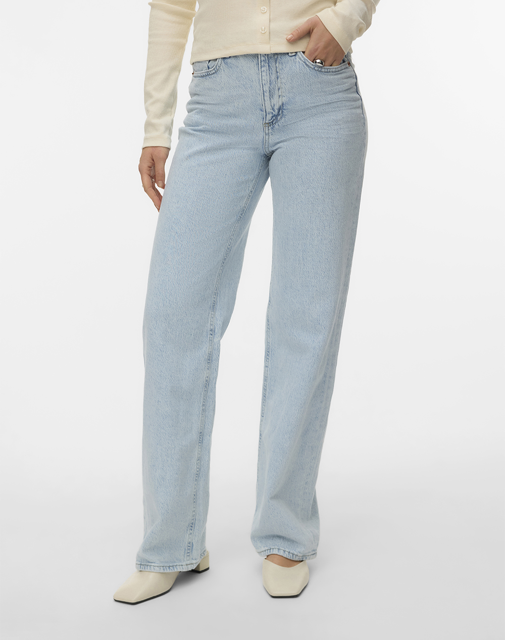 VERO MODA VMTESSA HR WIDE JEANS RA3052 GA NOOS