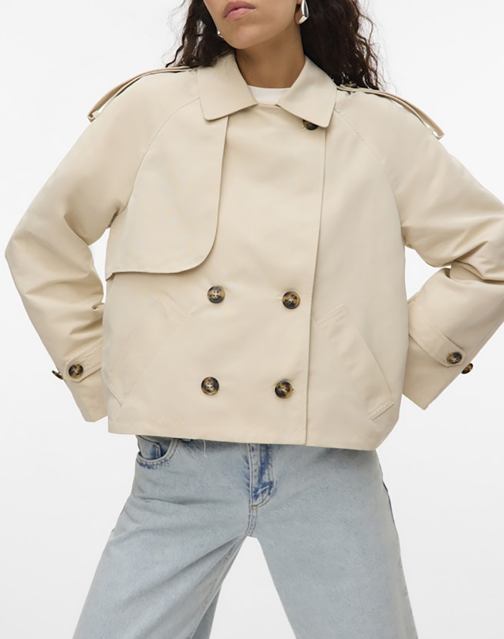 VERO MODA VMCHLOE SHORT TRENCHCOAT NOOS