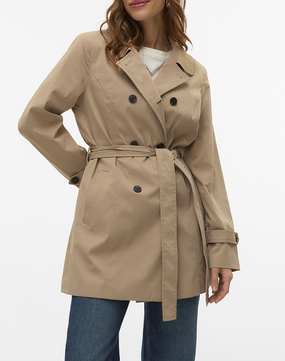 VERO MODA VMCHELSEA OLIVIA TRENCHCOAT NOOS