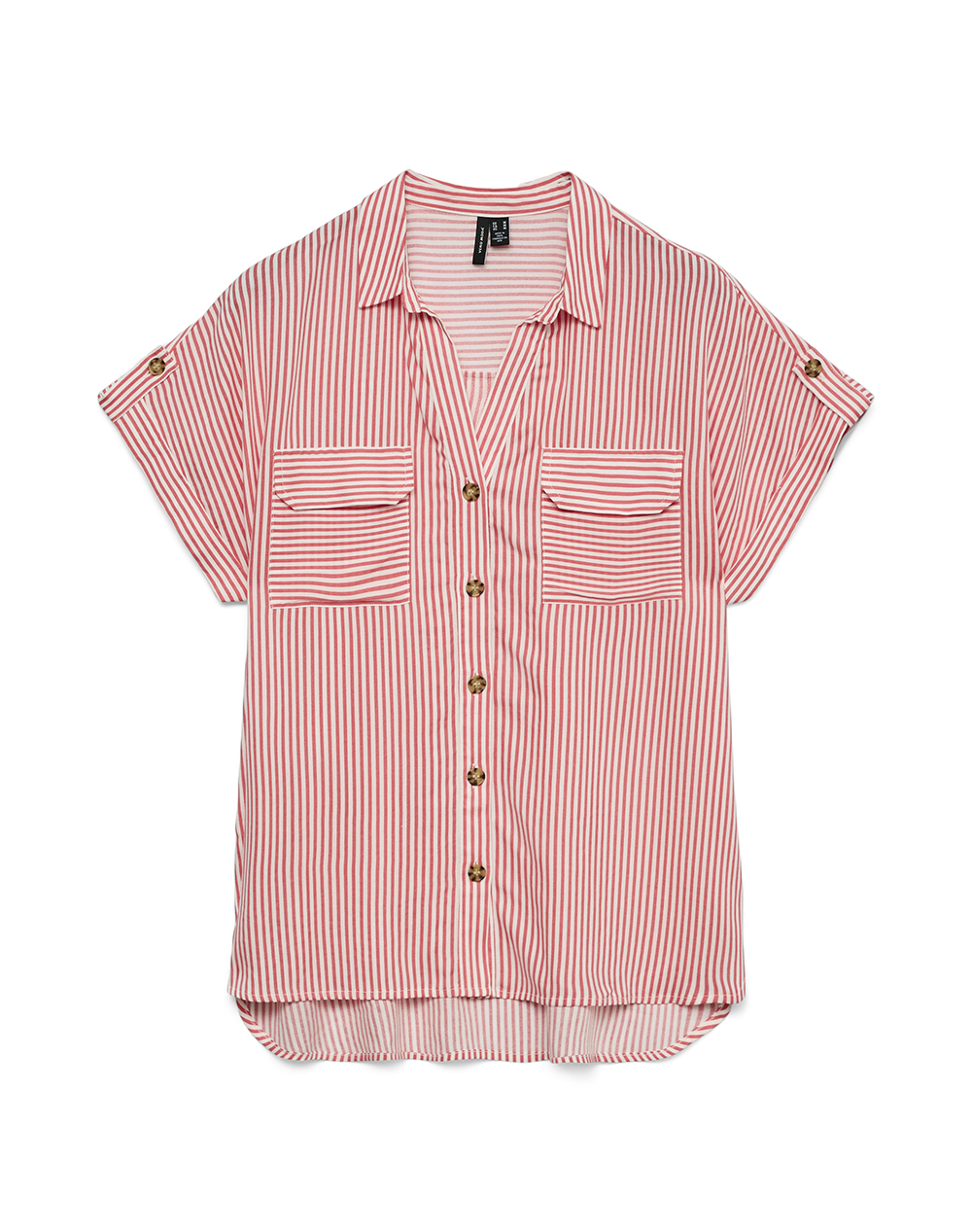 VERO MODA VMBUMPY SS SHIRT WVN NOOS