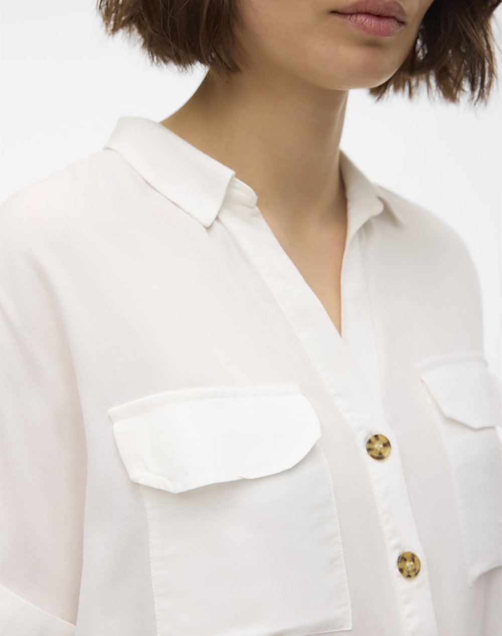 VERO MODA VMBUMPY SS SHIRT WVN NOOS