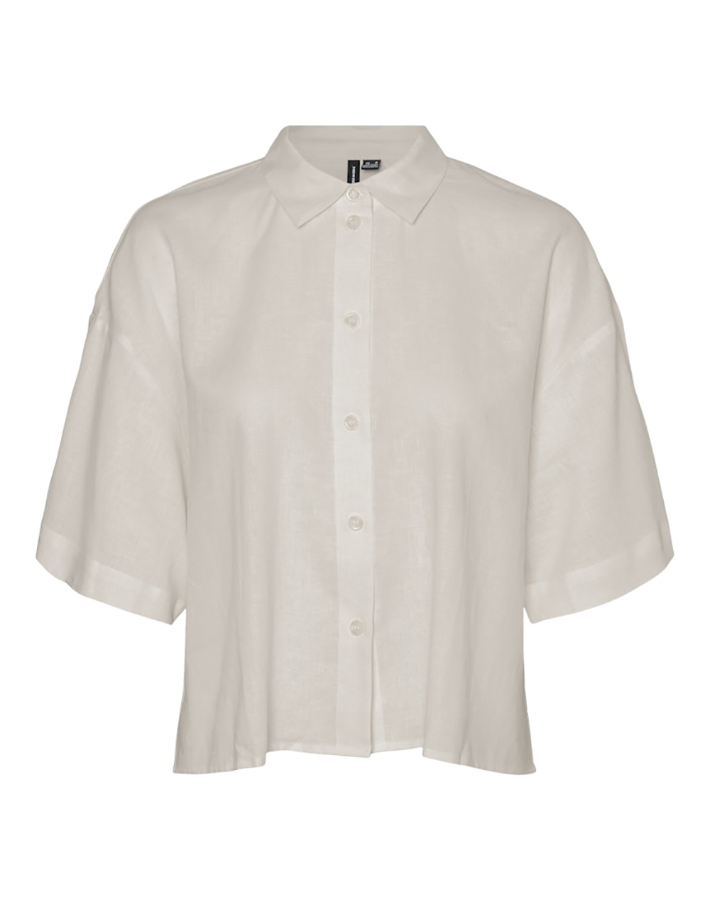 VERO MODA VMLINN 2/4 SHORT SHIRT WVN NOOS
