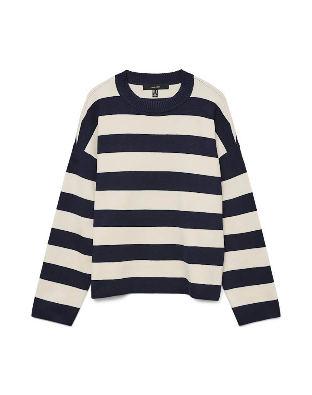 VERO MODA VMSILJE LS O-NECK BOXY PULLOVER NOOS