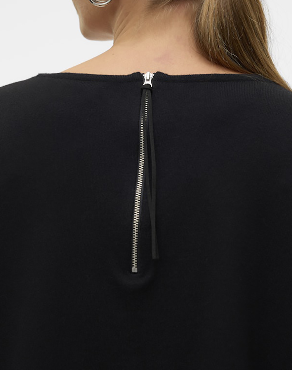 VERO MODA VMBREEZE AURA LS ZIPPER BLOUSE NOOS