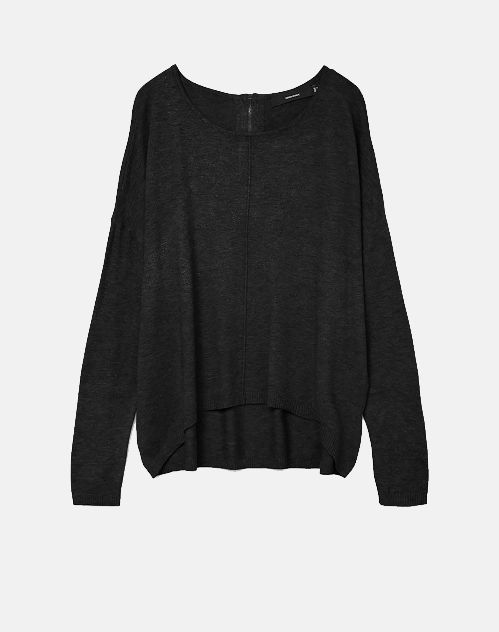 VERO MODA VMBREEZE AURA LS ZIPPER BLOUSE NOOS