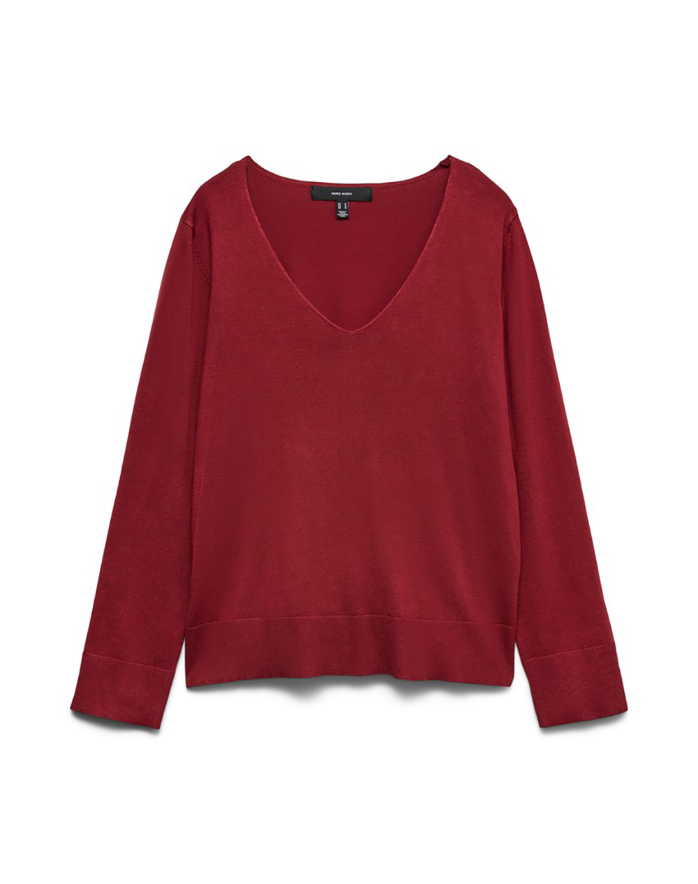 VERO MODA VMSILJE LS V-NECK PULLOVER GA NOOS