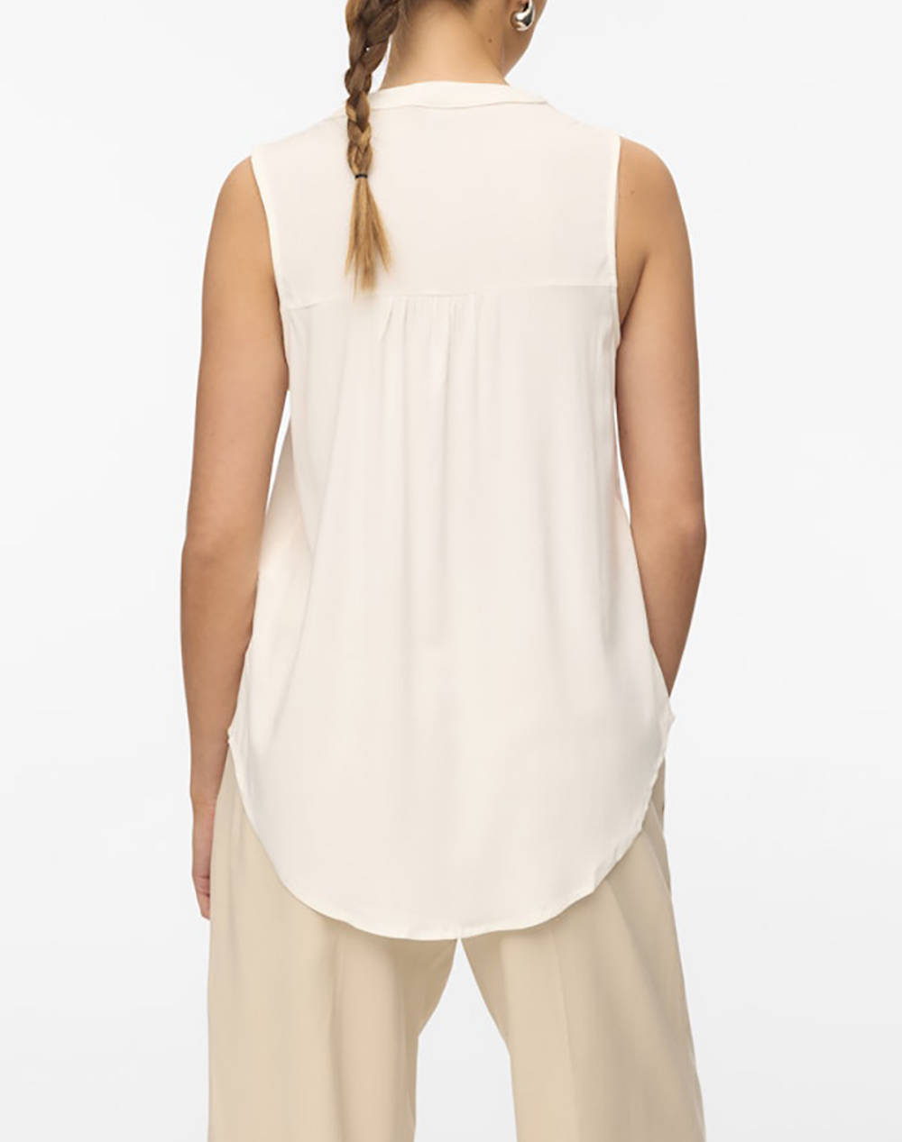 VERO MODA VMBELLA SL V-NECK TOP WVN GA NOOS