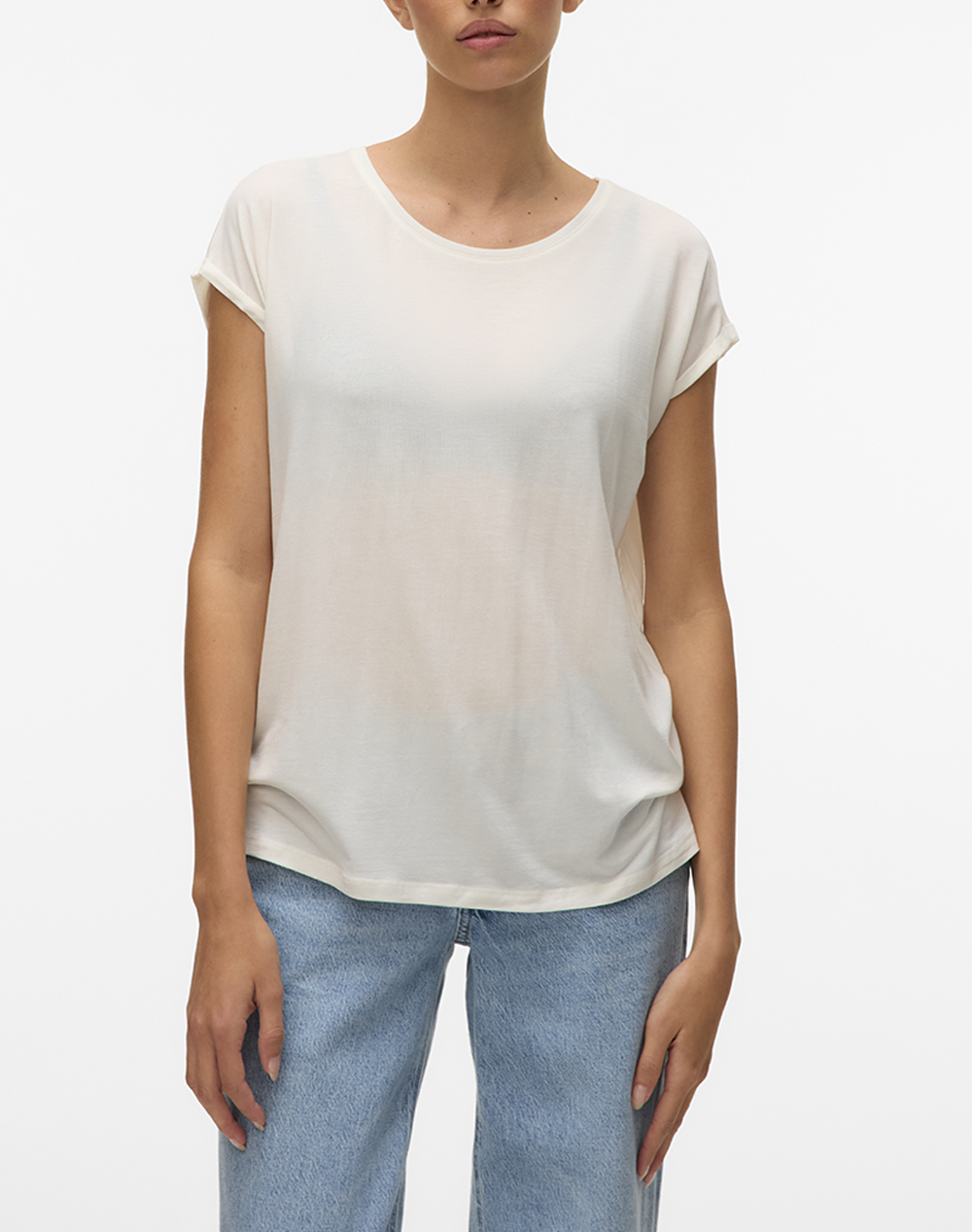 VERO MODA VMAVA PLAIN SS TOP JRS NOOS