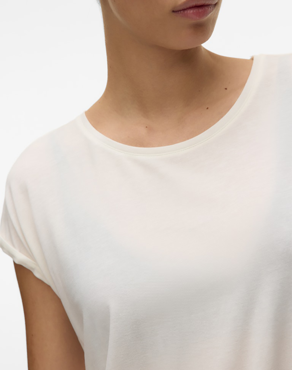 VERO MODA VMAVA PLAIN SS TOP JRS NOOS