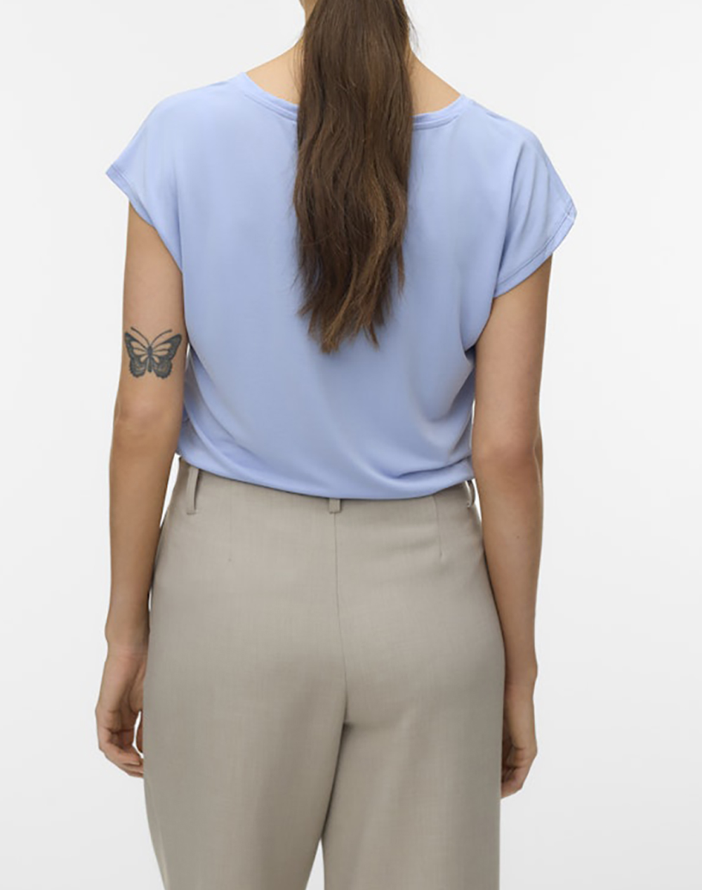 VERO MODA VMFILLI SS V-NECK TEE NOOS