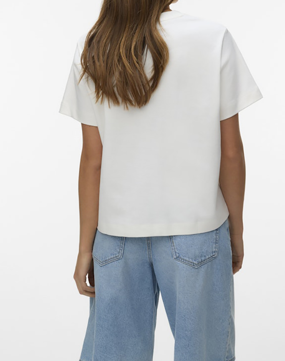 VERO MODA VMSARA METTE SS TOP BOX JRS NOOS