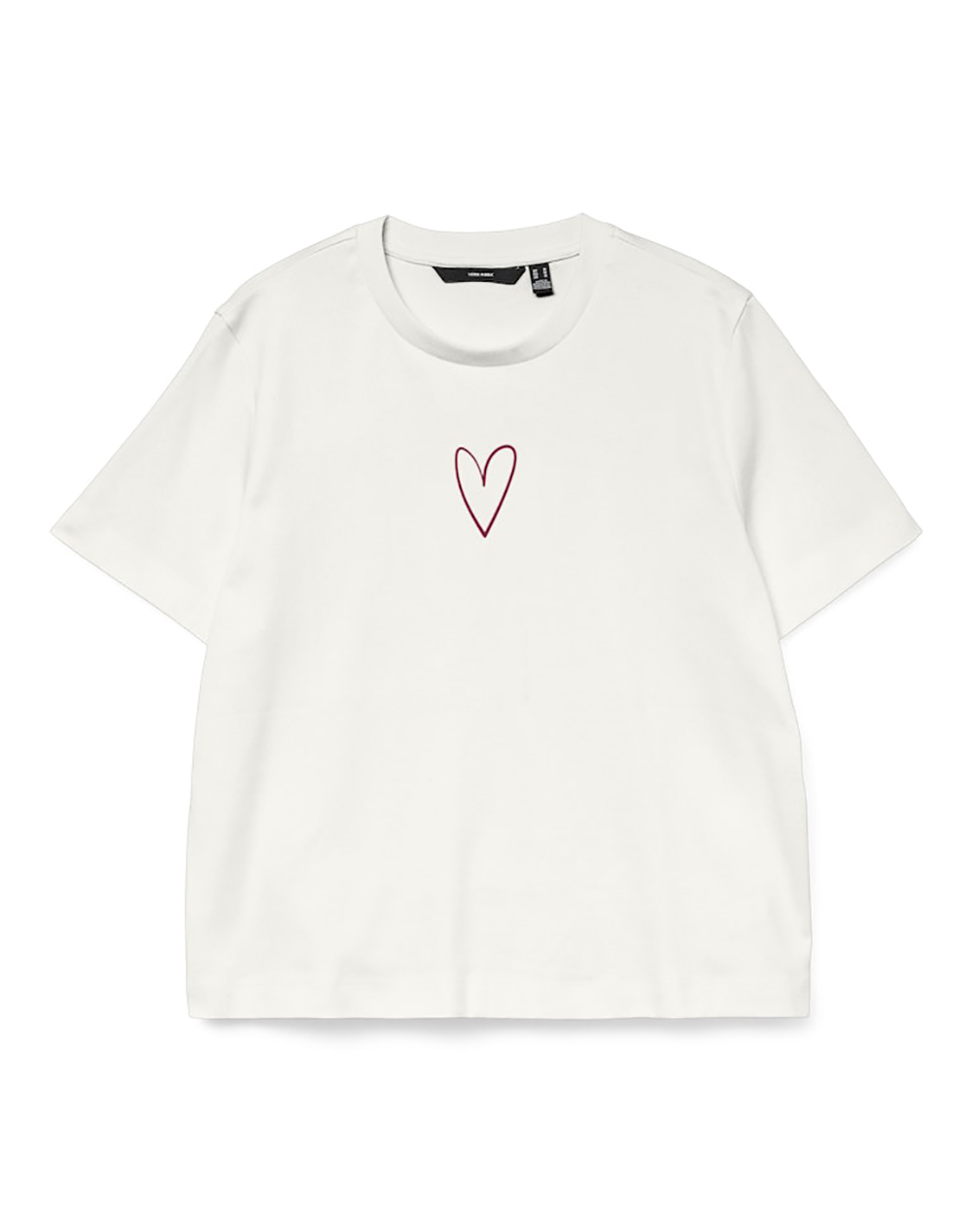 VERO MODA VMSARA METTE SS TOP BOX JRS NOOS