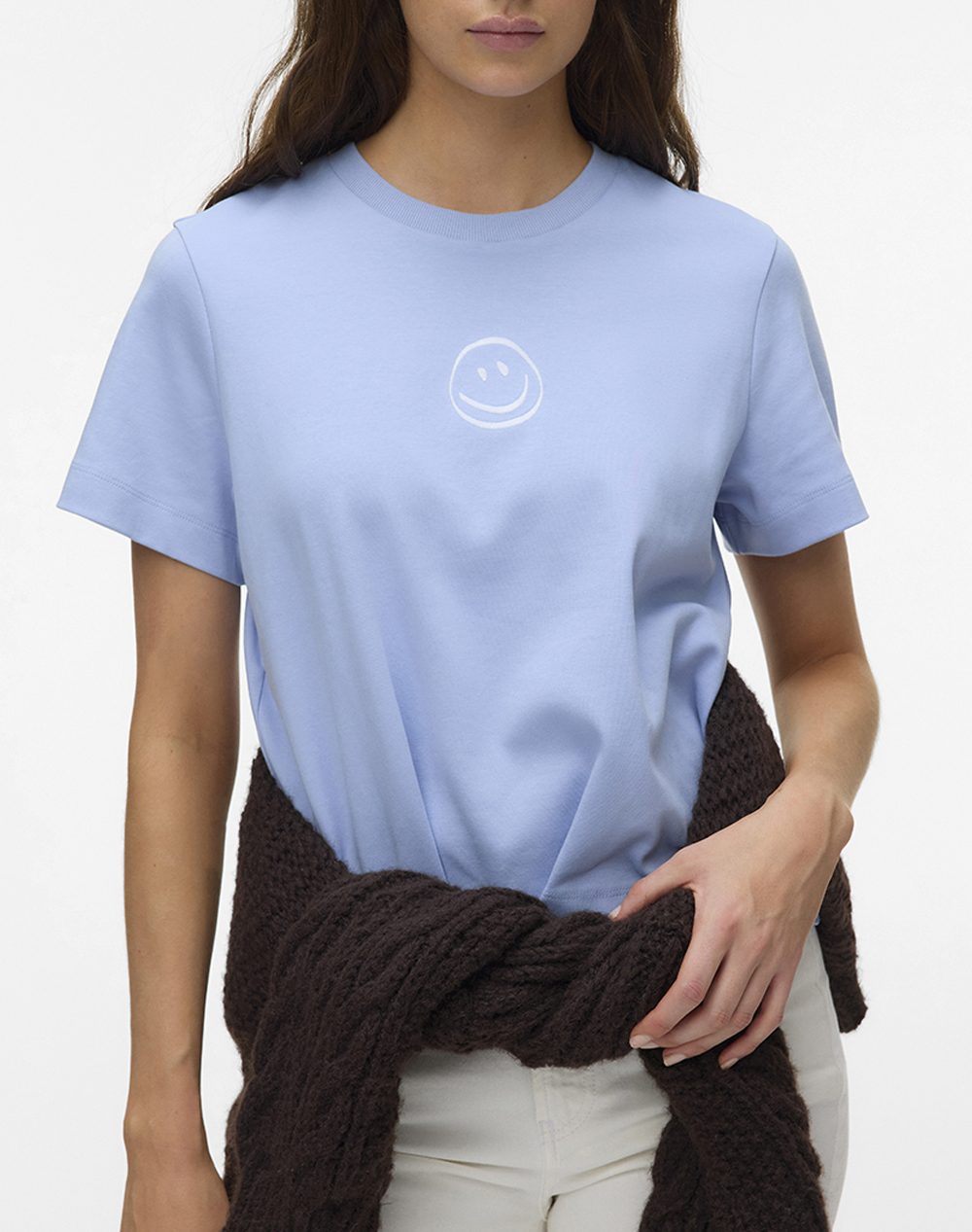 VERO MODA VMSARA METTE SS TOP BOX JRS NOOS