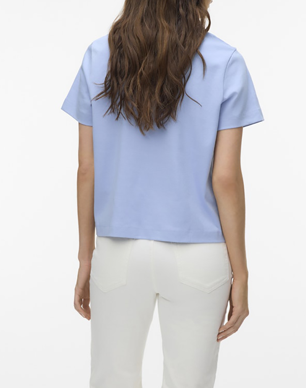 VERO MODA VMSARA METTE SS TOP BOX JRS NOOS