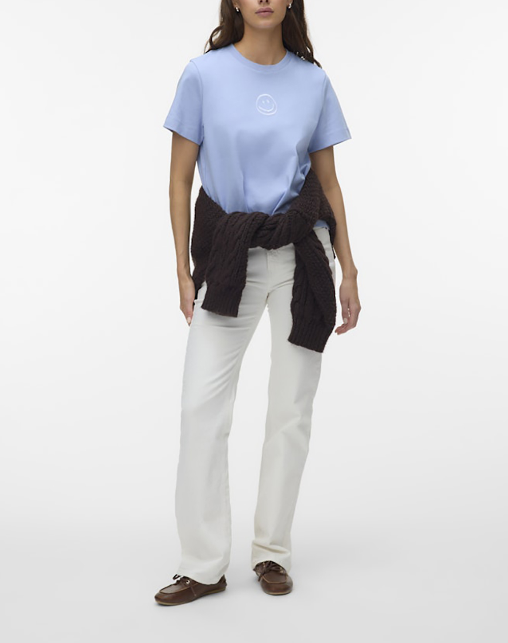 VERO MODA VMSARA METTE SS TOP BOX JRS NOOS