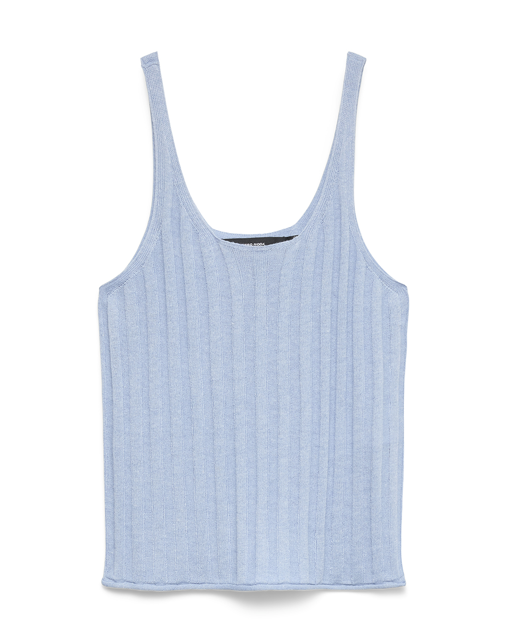 VERO MODA VMLULA LINEN SL O-NECK TOP NOOS