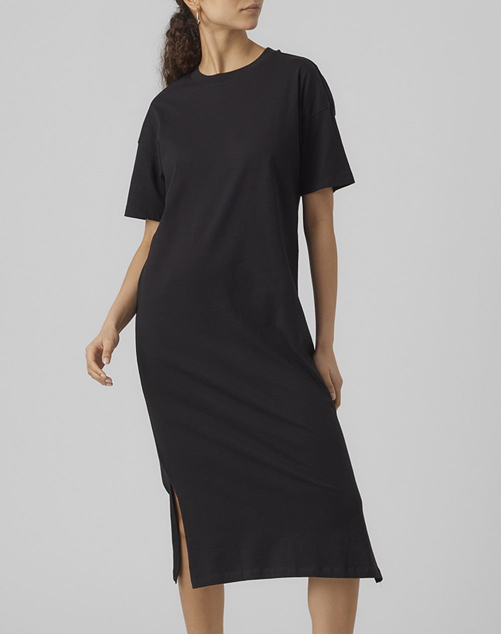 VERO MODA VMMOLLY SS OVERSIZE CALF DRESS NOOS