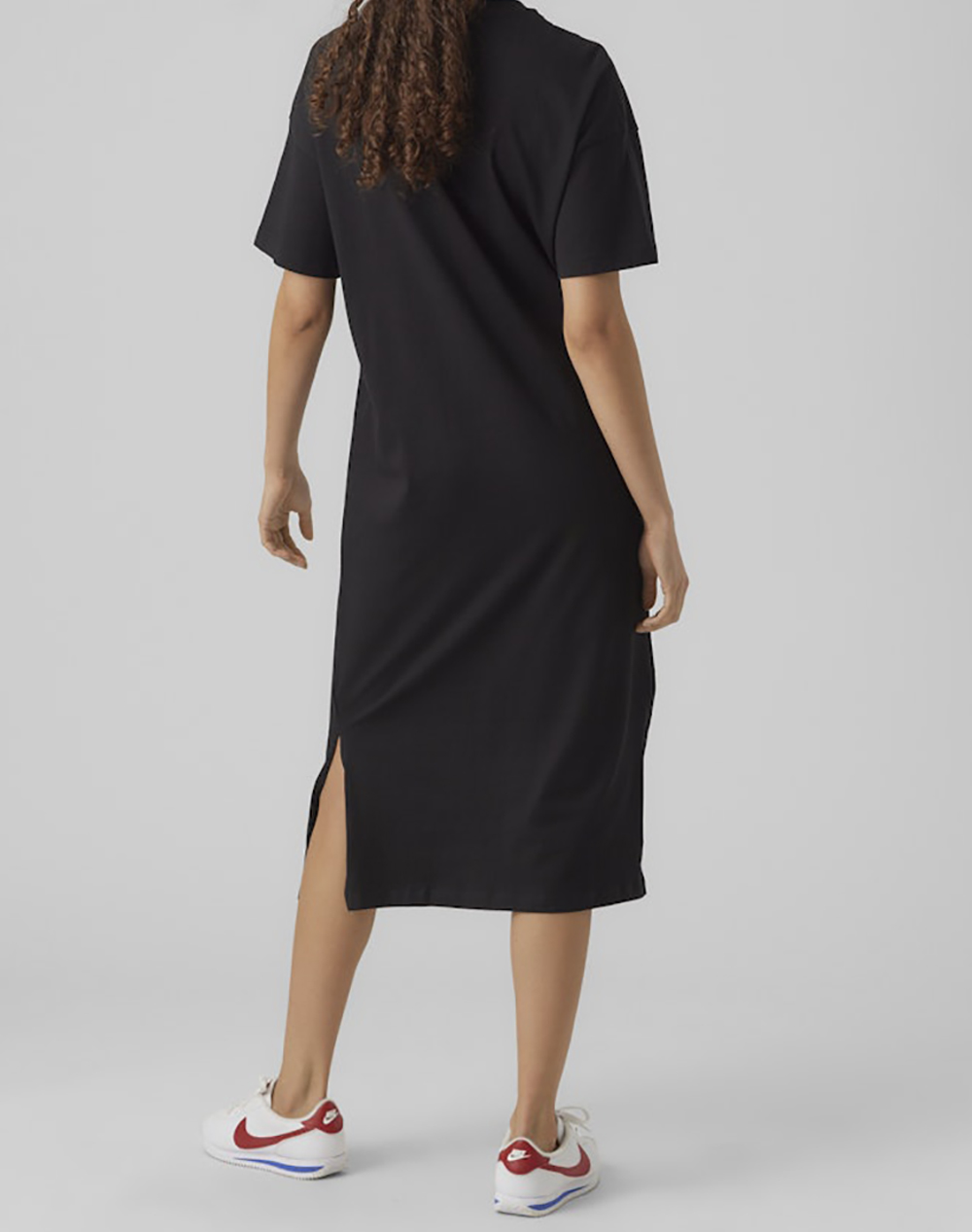 VERO MODA VMMOLLY SS OVERSIZE CALF DRESS NOOS