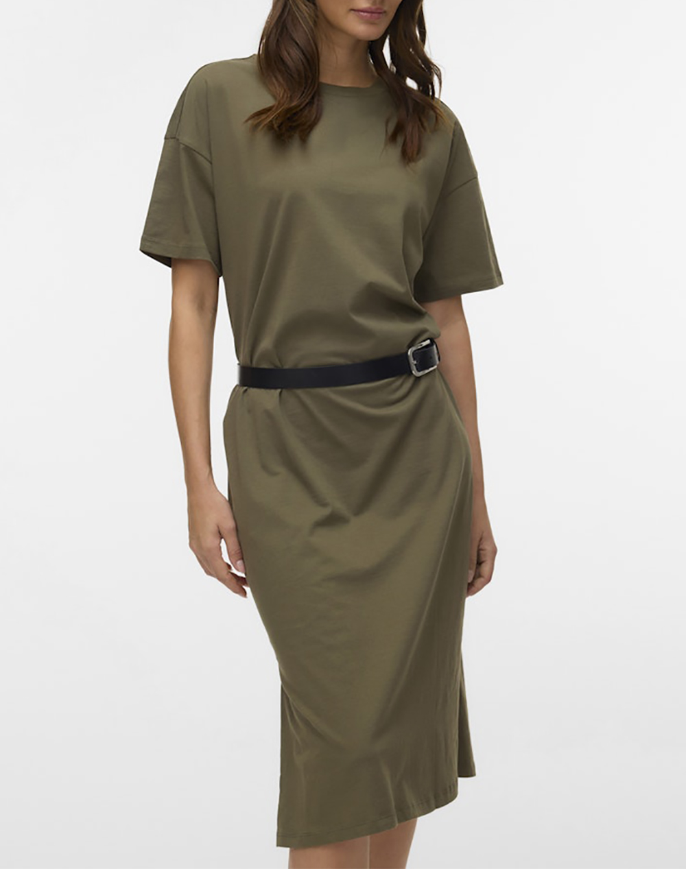 VERO MODA VMMOLLY SS OVERSIZE CALF DRESS NOOS