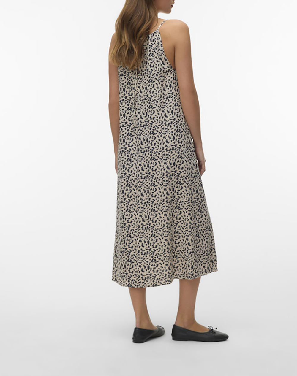 VERO MODA VMJESMILO CALF SINGLET DRESS WVN NOOS
