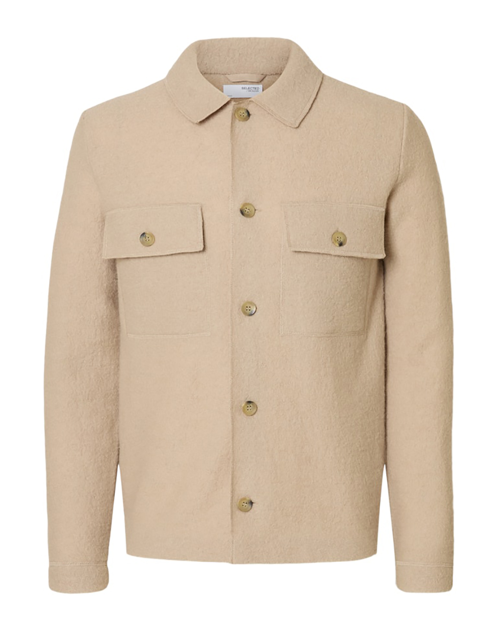 SELECTED SLHNEALY LS KNIT WORKWEAR CARDIGAN NOOS