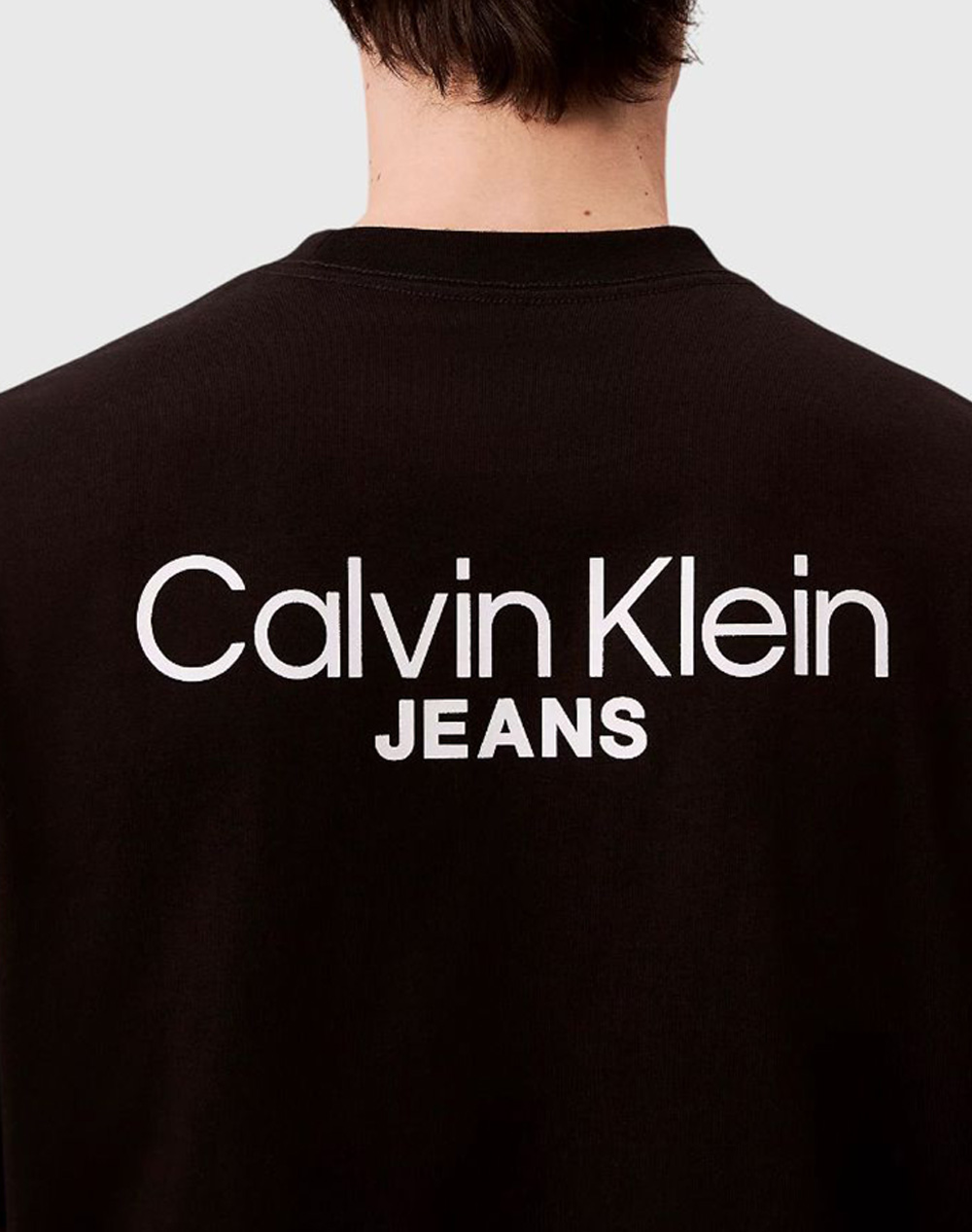 CALVIN KLEIN LOGO BACK PRINT T-SHIRT