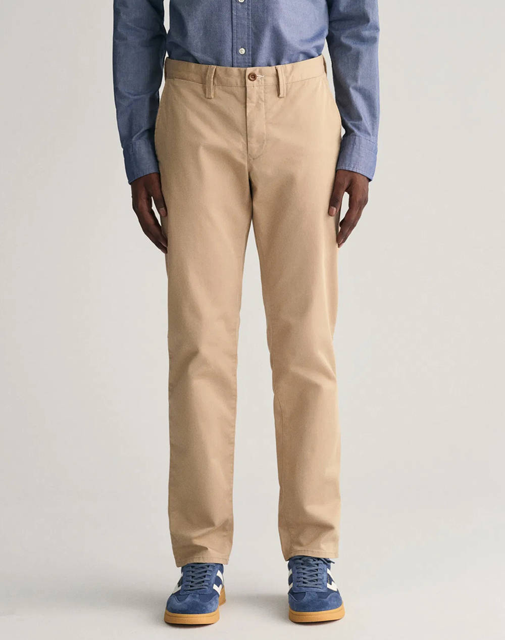 GANT TROUSERS SLIM TWILL CHINOS