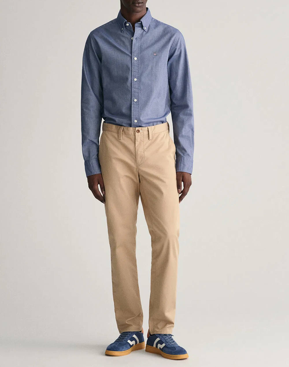 GANT TROUSERS SLIM TWILL CHINOS
