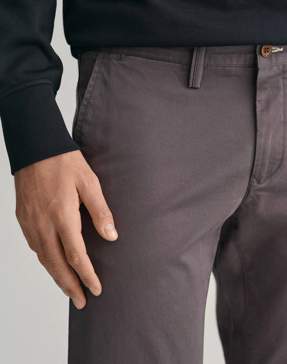 GANT TROUSERS SLIM TWILL CHINOS