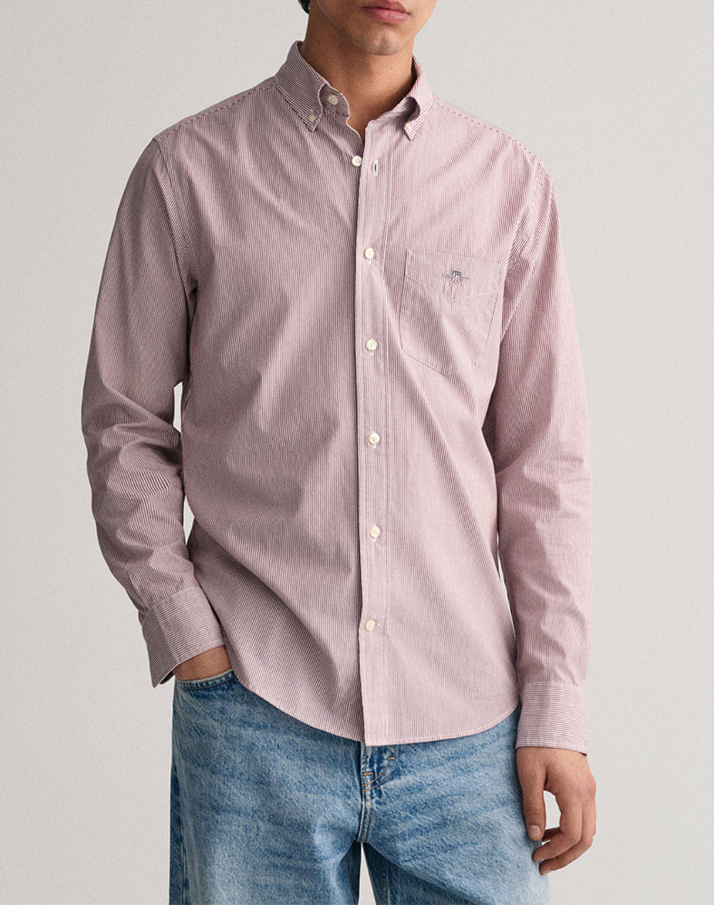 GANT SHIRT ΜΜ REG POPLIN BANKER SHIRT