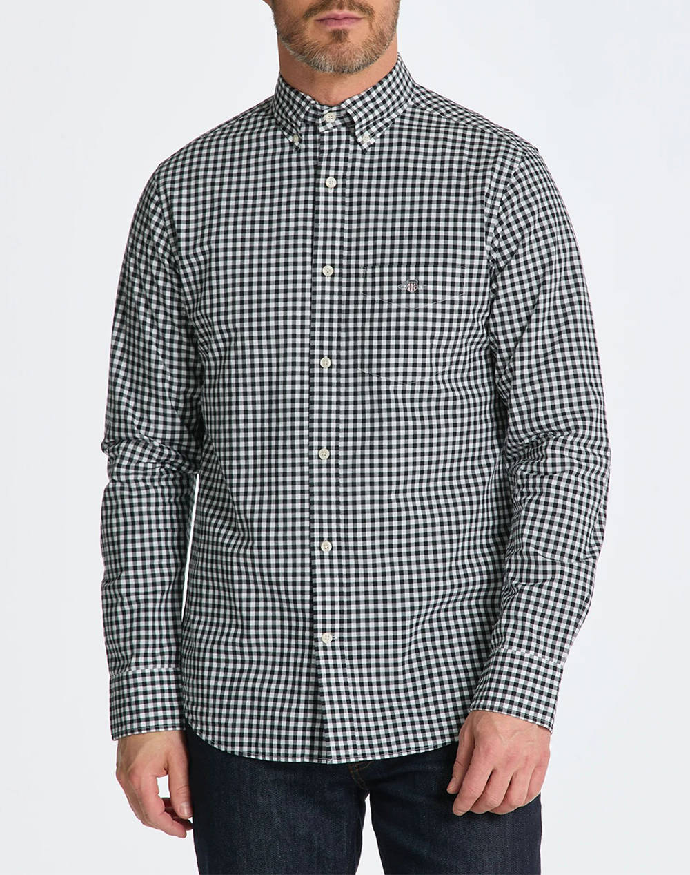 GANT РИЗА ΜΜ REG POPLIN GINGHAM SHIRT