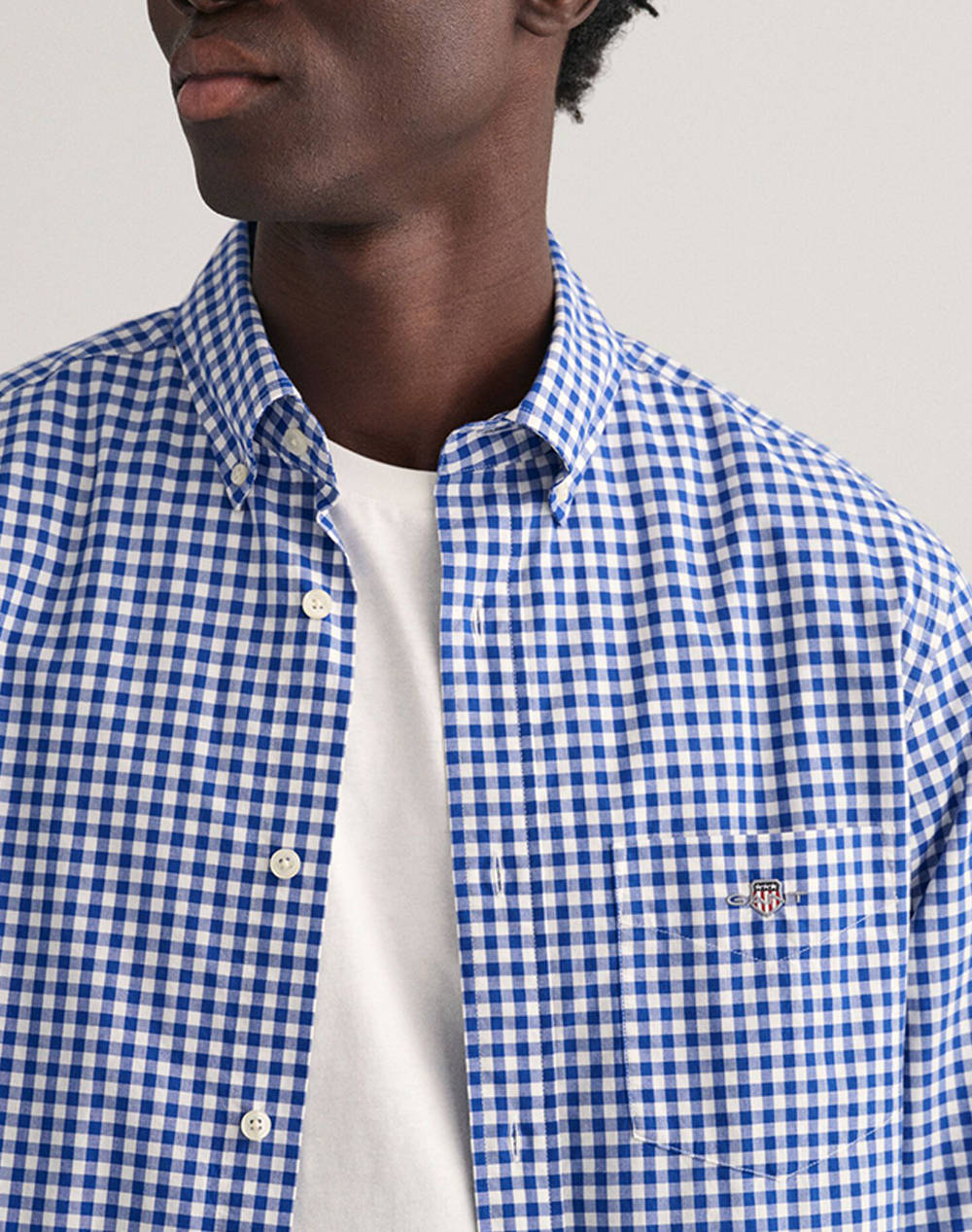 GANT РИЗА ΜΜ REG POPLIN GINGHAM SHIRT