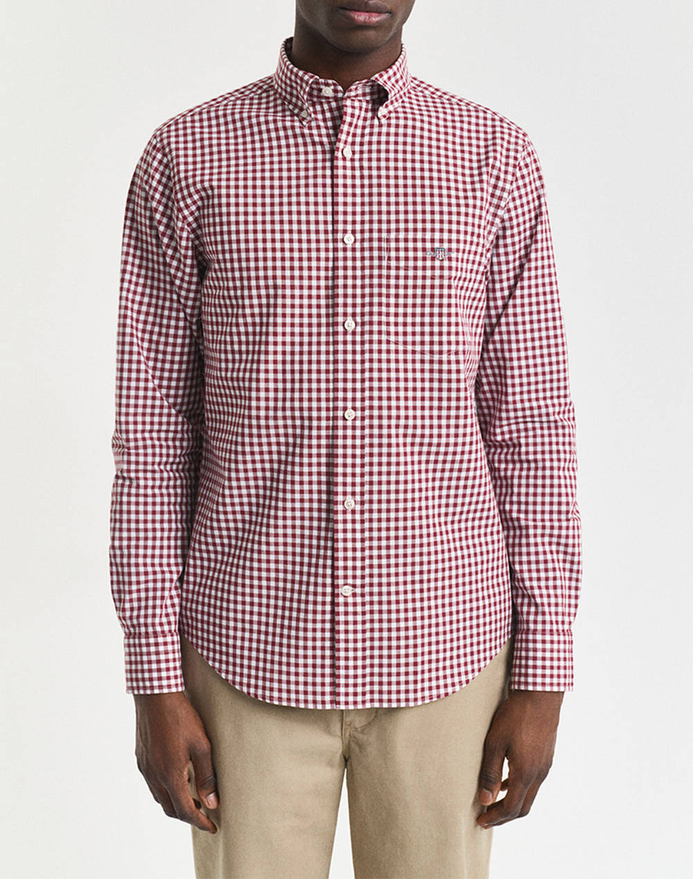 GANT РИЗА ΜΜ REG POPLIN GINGHAM SHIRT