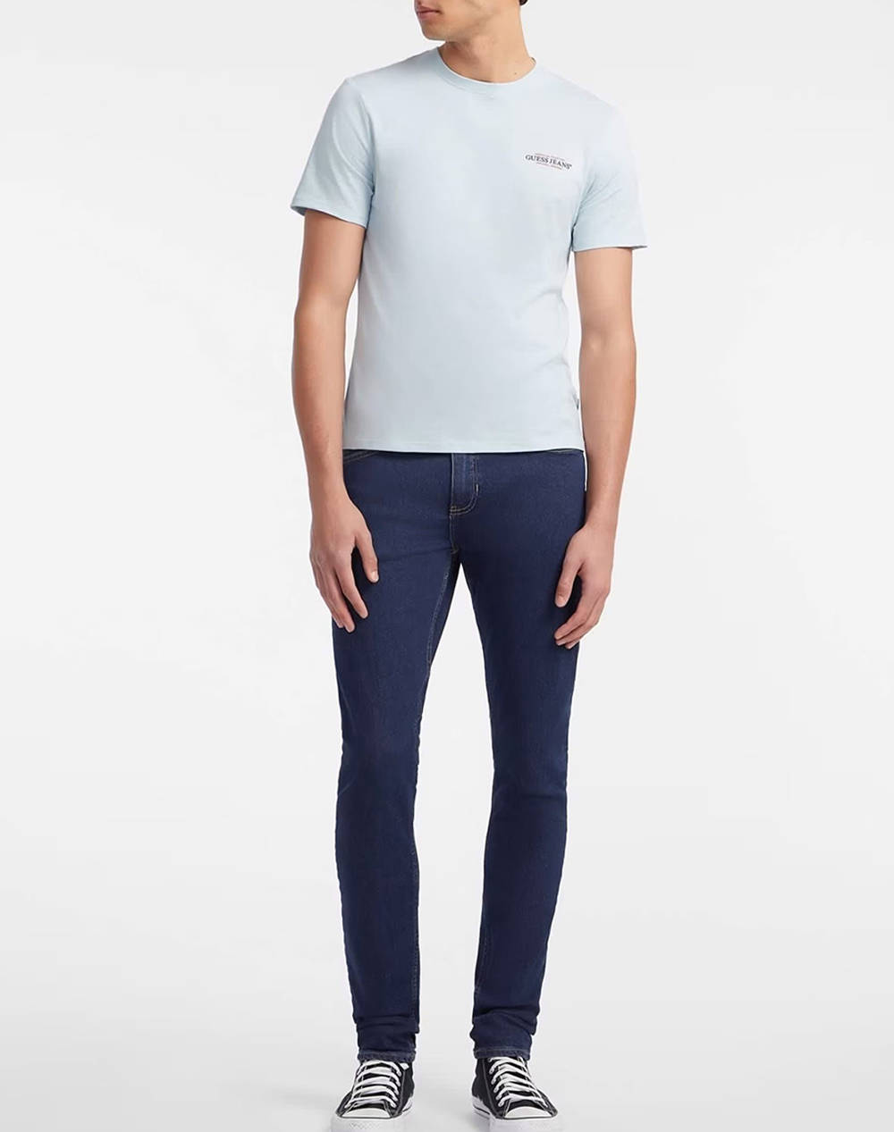 GUESS JEANS GJ SS CN SLIM AMERICAN TR TEE МЪЖКА ТЕНИСКА