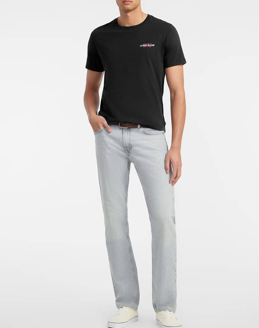 GUESS JEANS GJ SS CN SLIM AMERICAN TR TEE МЪЖКА ТЕНИСКА