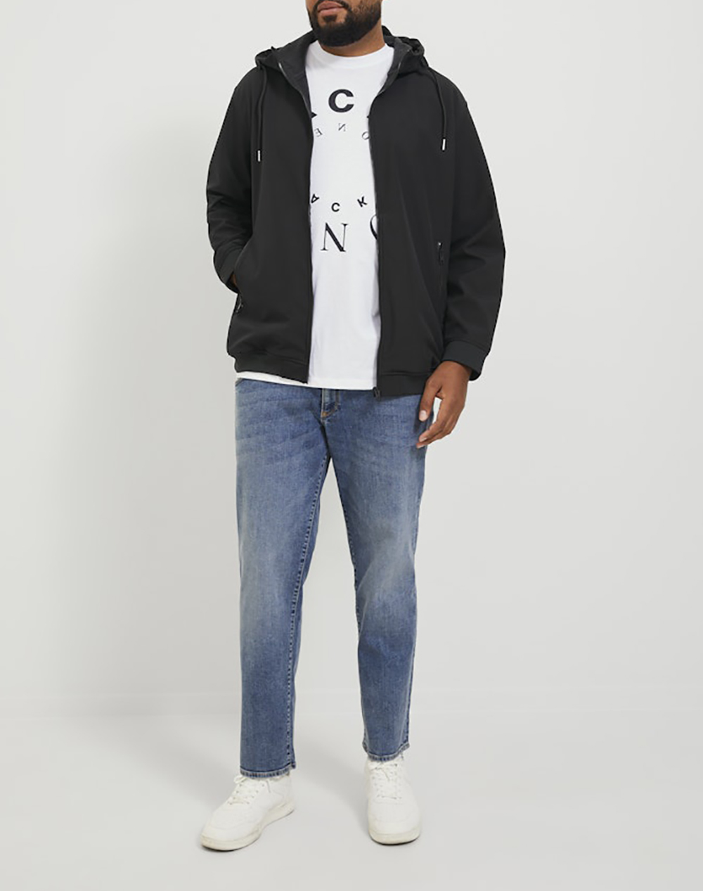 JACK&JONES JJEBASIC SOFTSHELL HOOD NOOS PLS