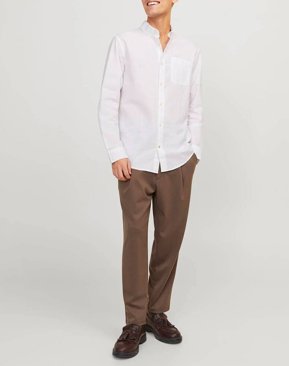 JACK&JONES JJEOXFORD SHIRT LS NOOS
