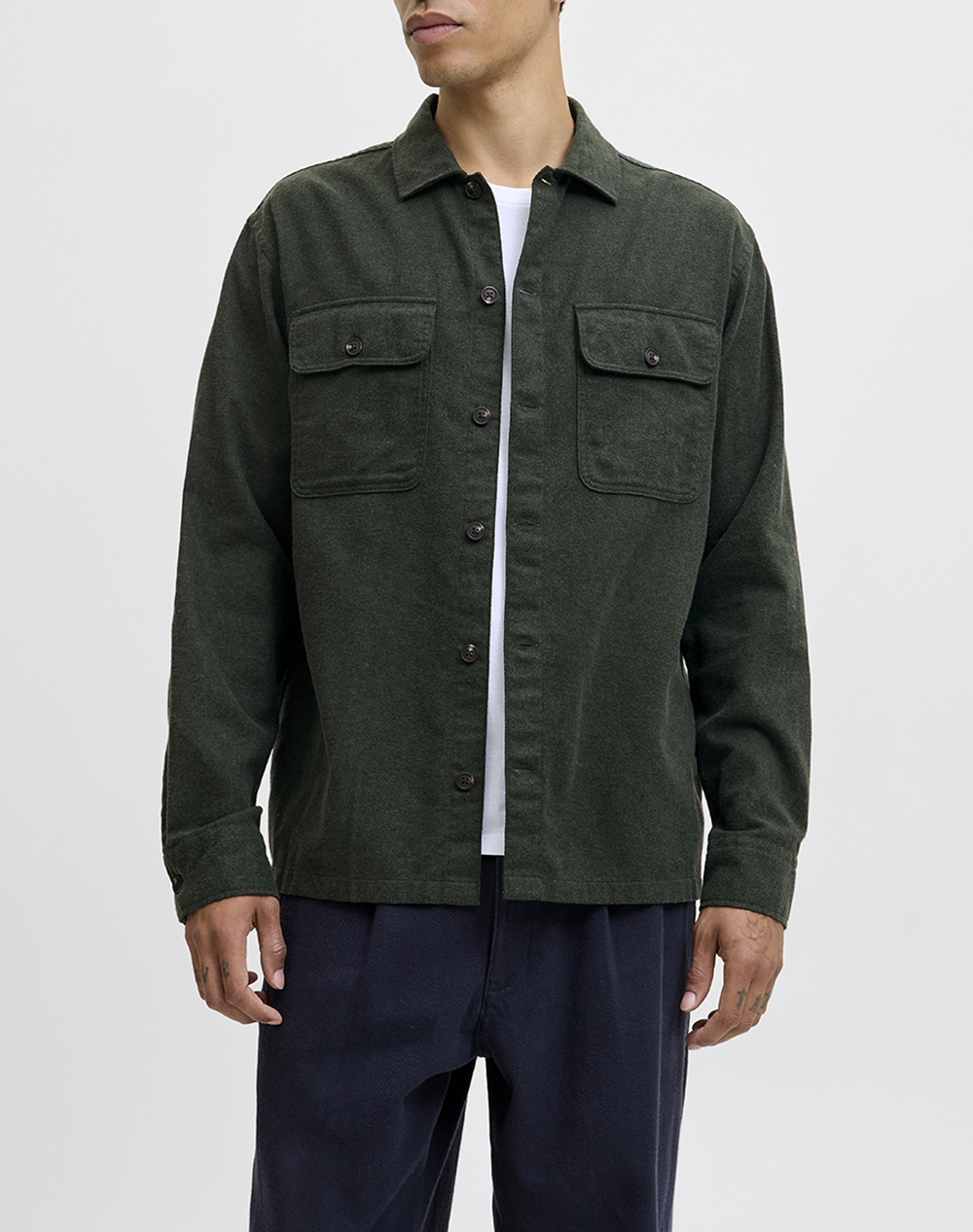 JACK&JONES JJECHARGE OVERSHIRT LS NOOS