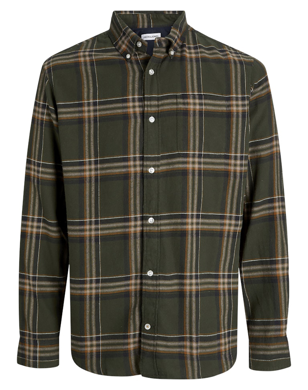 JACK&JONES JJECLASSIC FLANNEL CHECK SHIRT LS SN