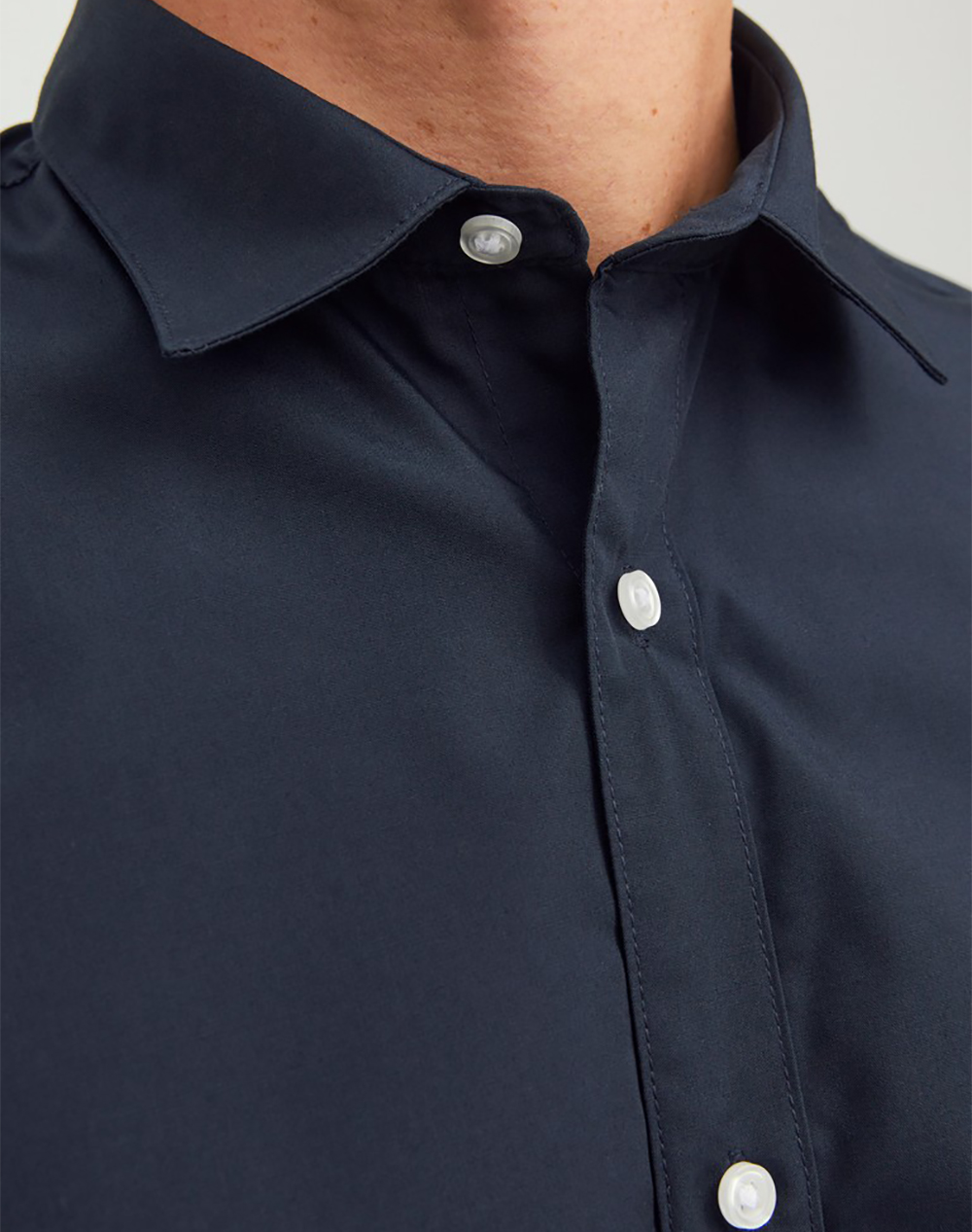 JACK&JONES JJEJOE SHIRT LS PLAIN NOOS