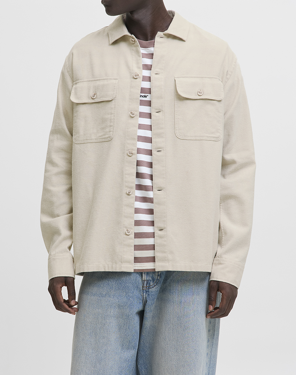 JACK&JONES JJECHARGE OVERSHIRT LS NOOS